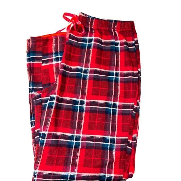 Croft and Barrow red plaid 2 piece pj set - Picture 6 of 6